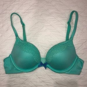 Body By Victoria Push Up Bra - Seafoam